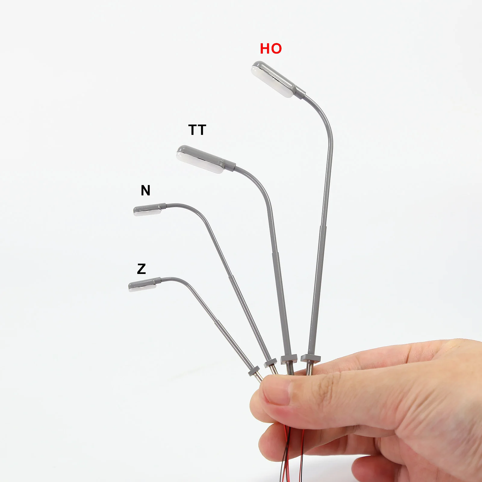 Set of 5 LED Model Street Lamps for HO-Z Scales 2 Set of 5 LED Model Street Lamps for HO-Z Scales - Image 2