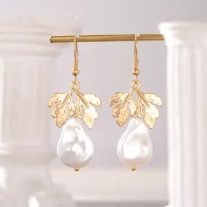 Vintage Leaf Drop Earrings LL-YS1056 6 Sf0cd156ec85f4aa880bfc4ec2babadb9r