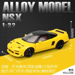 1:32 Honda Acura NSX Diecast Model with Sound and Lights 16 Sf0cf3c44a86645359fae1931cc4332d2X