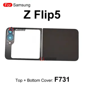 Samsung Galaxy Z Flip 5 Rear Panel Set Black, Green, Purple, White 8 Sf0f587b1a950410d83bd7c0d883e7128Z