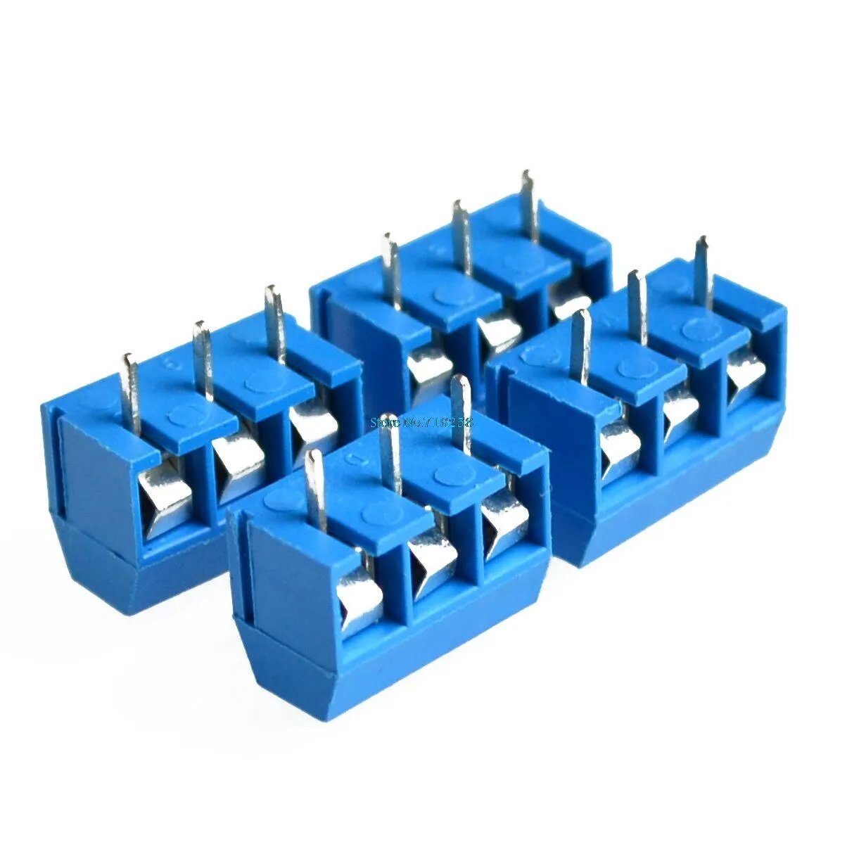 Blue KF301 3-Pin Screw Connector Set 3 Blue KF301 3-Pin Screw Connector Set - Image 3