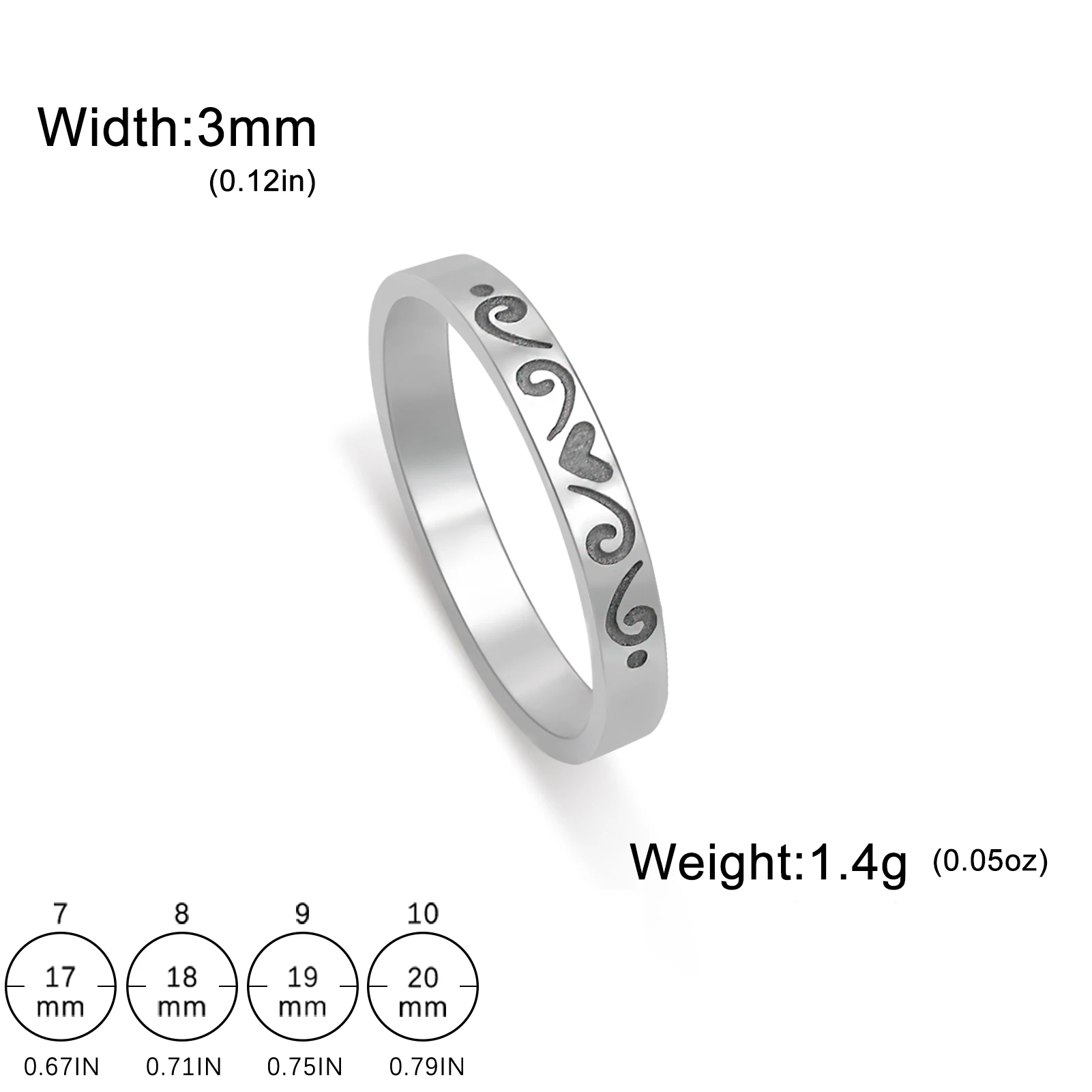 Elegant Gold Heart Ring for Women 7 Elegant Gold Heart Ring for Women - Image 7