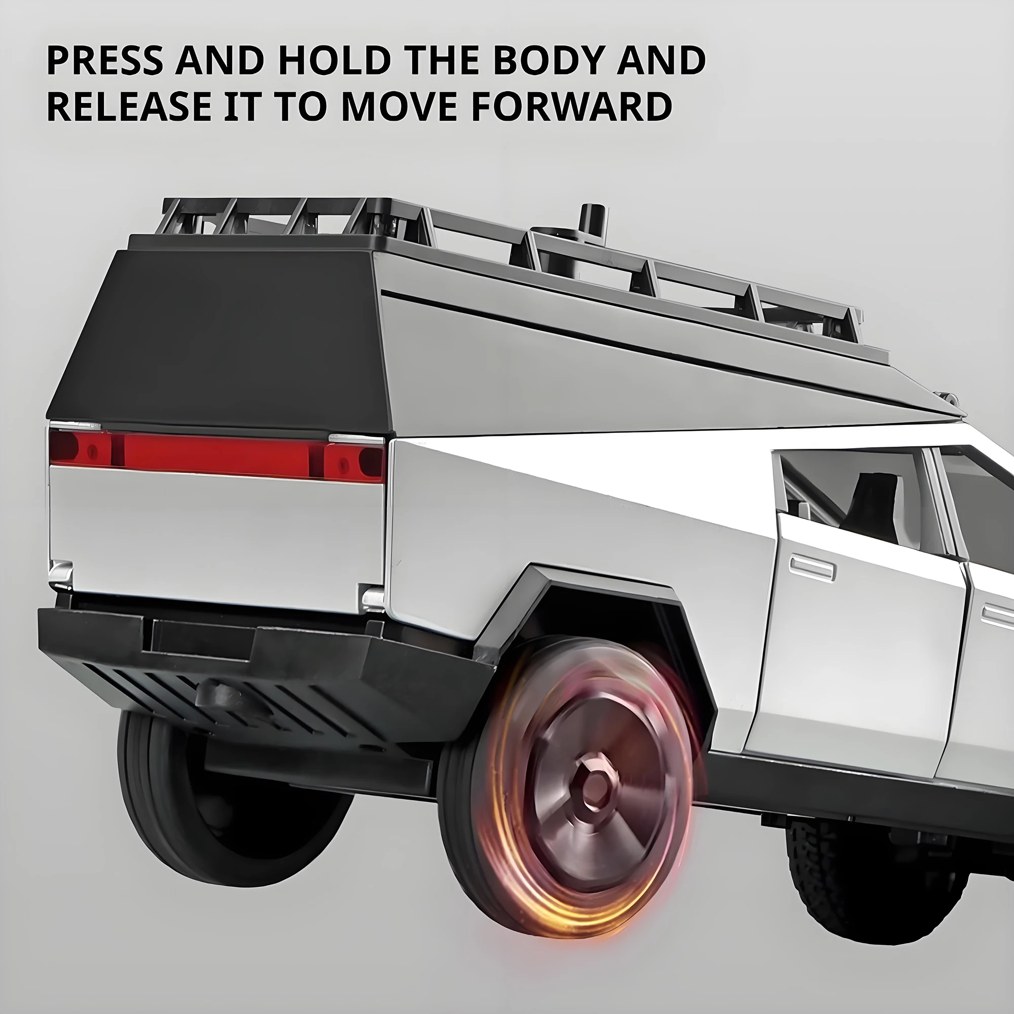 Futuristic 1:24 Diecast Pickup Truck 6 Futuristic 1:24 Diecast Pickup Truck - Image 6