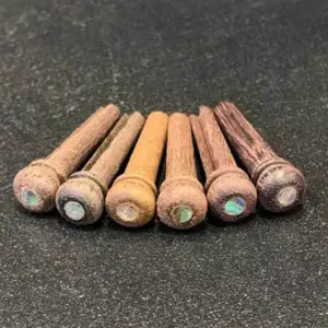 Guitar Bridge Pins Set - Durable Natural Materials 13 Sf1093e4cf7eb46f3b0a219519f452ff29