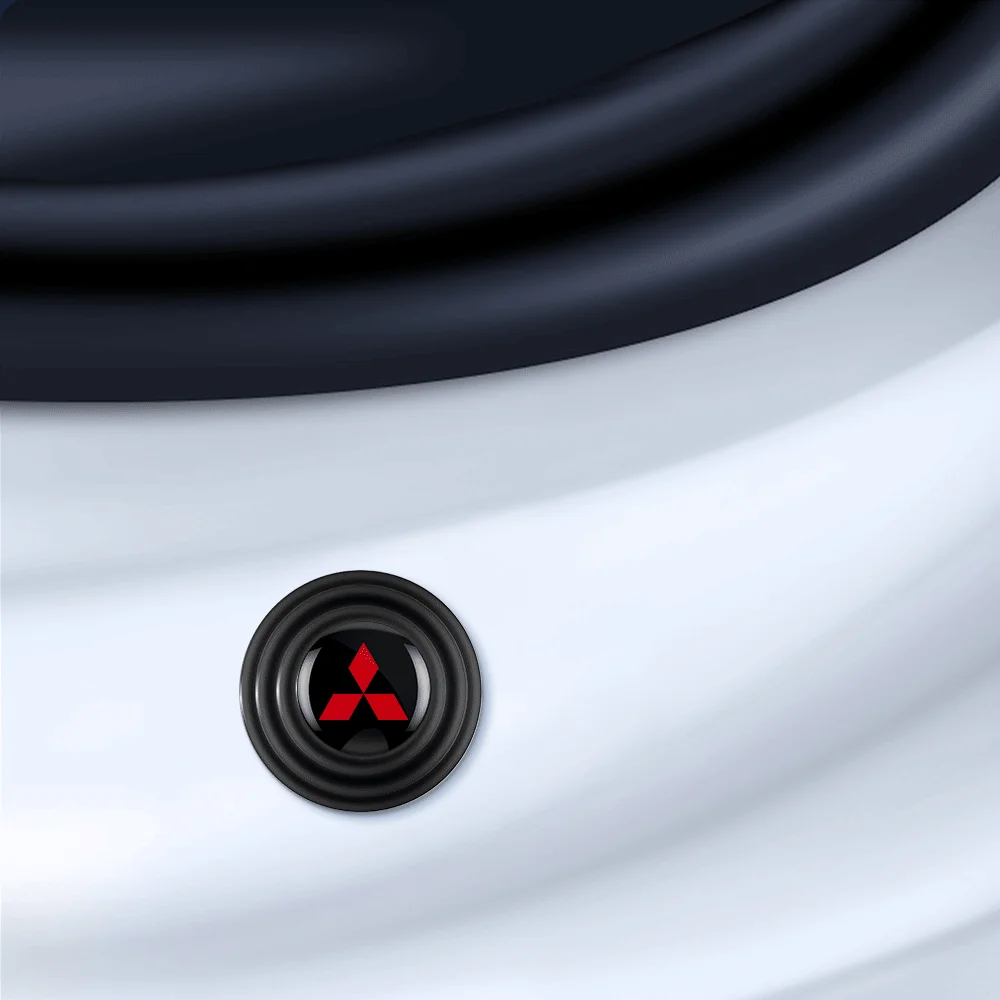 Mitsubishi Silicone Anti-Shock Door Pads Set 4 Mitsubishi Silicone Anti-Shock Door Pads Set - Image 4