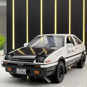 Toyota AE86 1:32 Diecast Model with Lights 13 Sf12072f1f67b412da3accdc541cd5340t