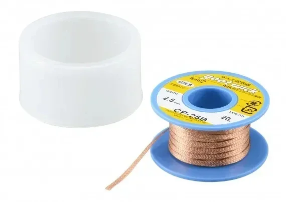 GootWick Desoldering Braid 1.5–3.5mm, 15–30m 9 GootWick Desoldering Braid 1.5–3.5mm, 15–30m - Image 9