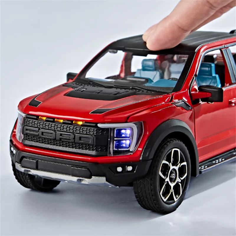 1:20 Scale Ford Raptor F150 Diecast Model 5 1:20 Scale Ford Raptor F150 Diecast Model - Image 5