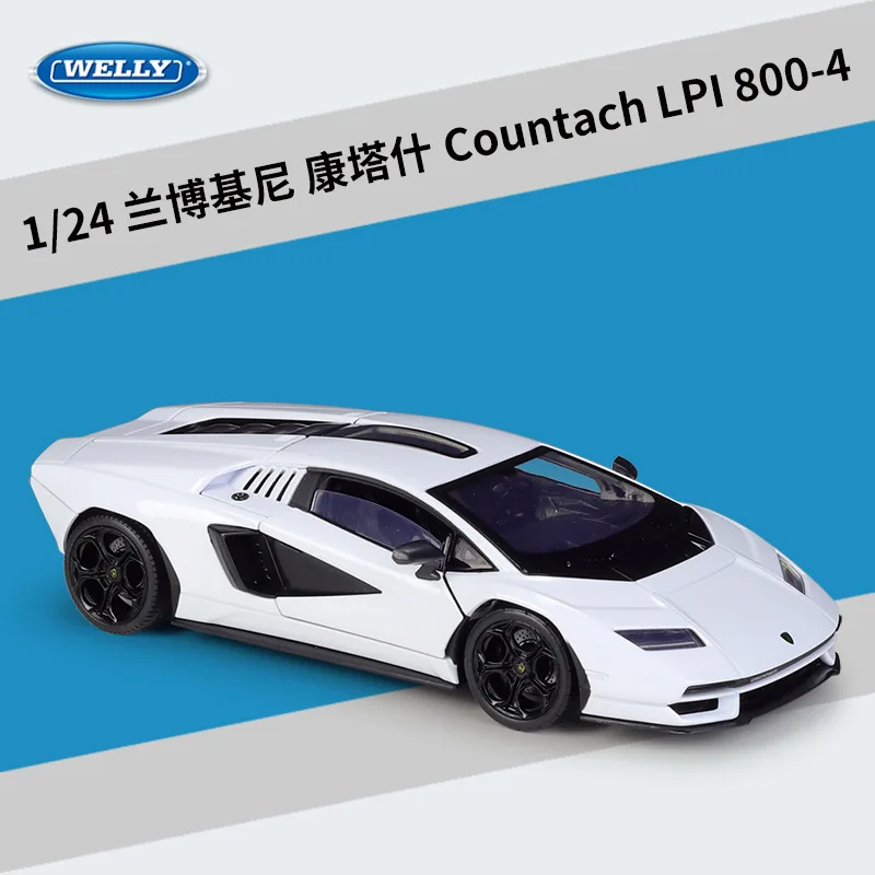 Welly Lamborghini Countach LPI 800-4 1:24 Model 7 Welly Lamborghini Countach LPI 800-4 1:24 Model - Image 7