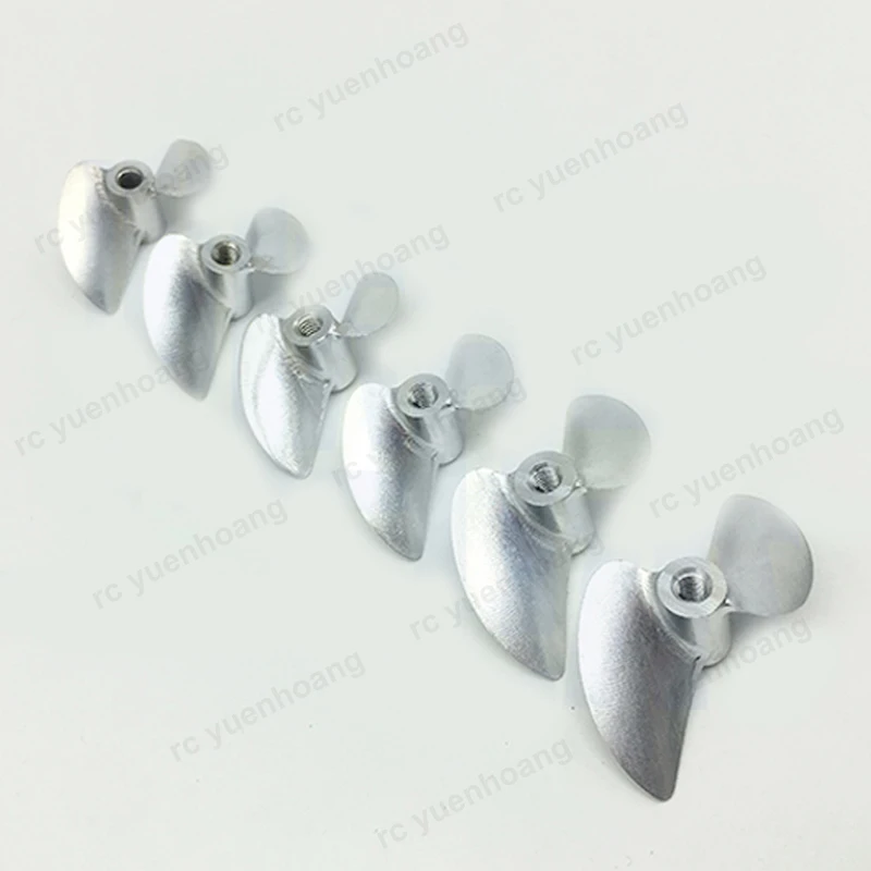 Aluminum RC Boat Propeller 30-45mm M4 Thread 4 Aluminum RC Boat Propeller 30-45mm M4 Thread - Image 4