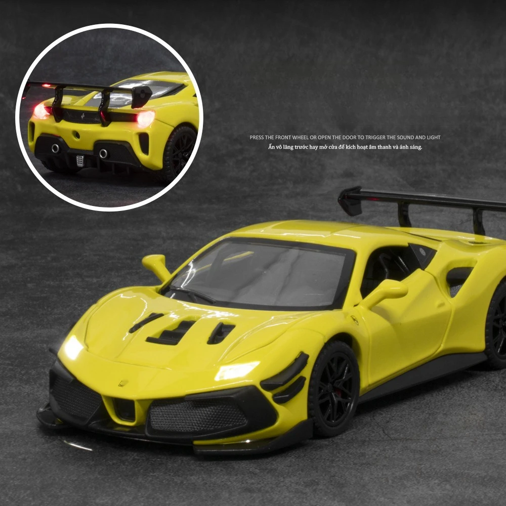 Ferrari Laferrari SF90 P80C 1:32 Diecast Model 4 Ferrari Laferrari SF90 P80C 1:32 Diecast Model - Image 4