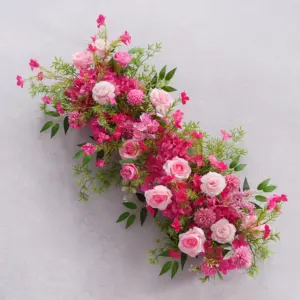 Artificial Rose Floral Row for Decor 18 Sf193051168944b41b2904e818fbac76dD