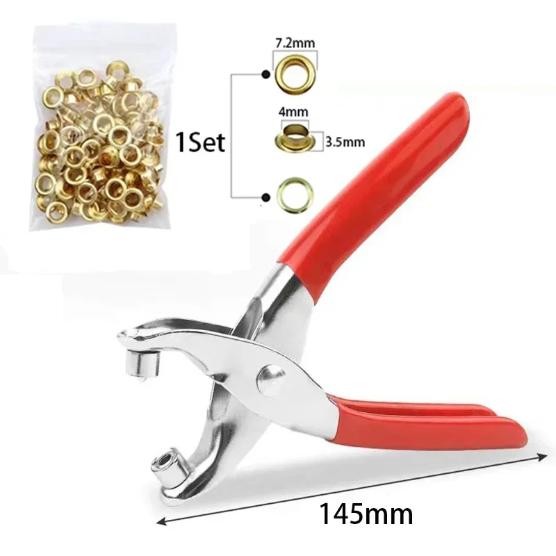 Craftsman 4mm Iron Eyelet & Tool Set 6 Craftsman 4mm Iron Eyelet & Tool Set - Image 6