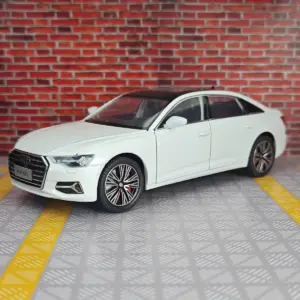 1:24 Scale Black Diecast A6L Model 15 Sf1af8447fb1d4b27b082e2b58979efe6a