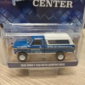 1:64 Scale 1974 Ford F-250 Diecast Model 7 Sf1b4bf9f4a5f40a3b656a8124fb5fa12t
