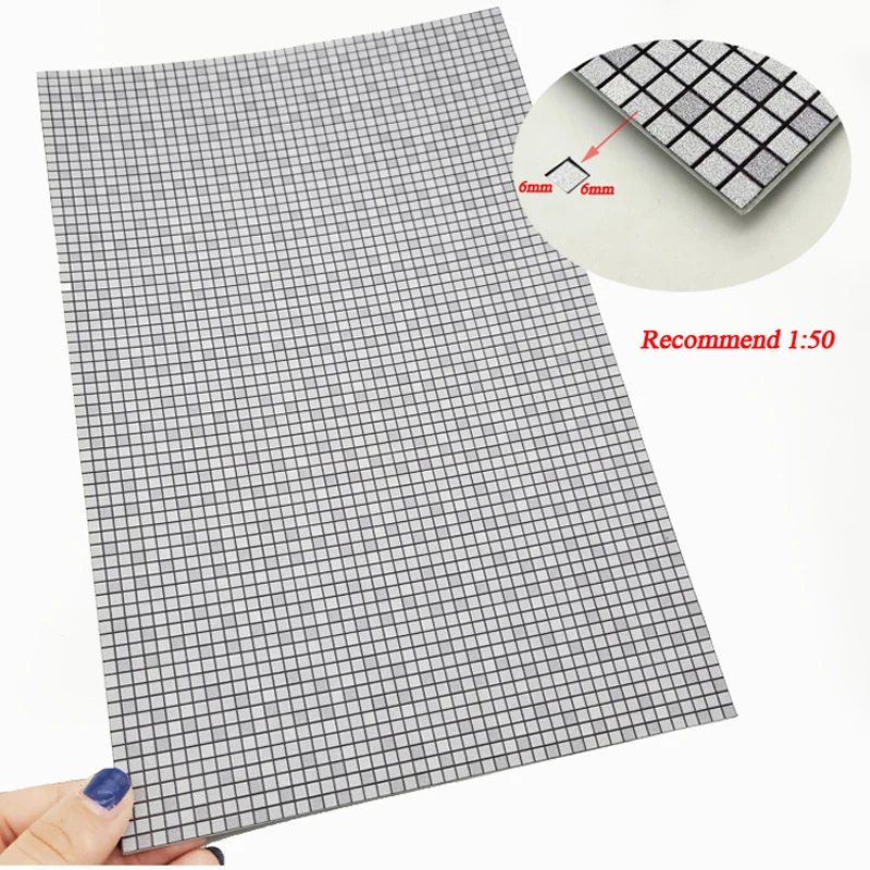 Miniature Gray Brick Wall Model for Dioramas 7 Miniature Gray Brick Wall Model for Dioramas - Image 7