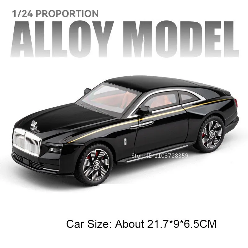1:24 Scale Diecast Luxury Car Model 9 1:24 Scale Diecast Luxury Car Model - Image 9