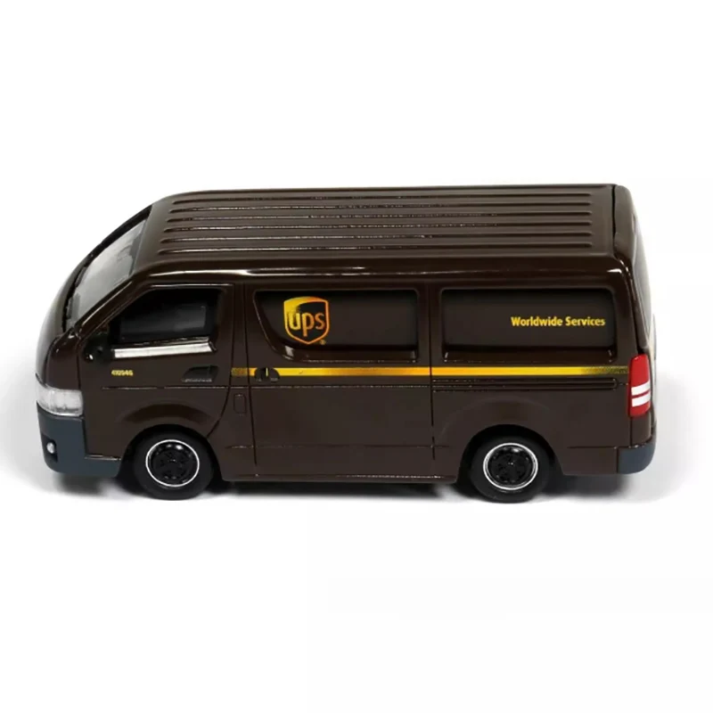 Black Hiace Alloy Van Model 1/64 Scale 5 Black Hiace Alloy Van Model 1/64 Scale - Image 5