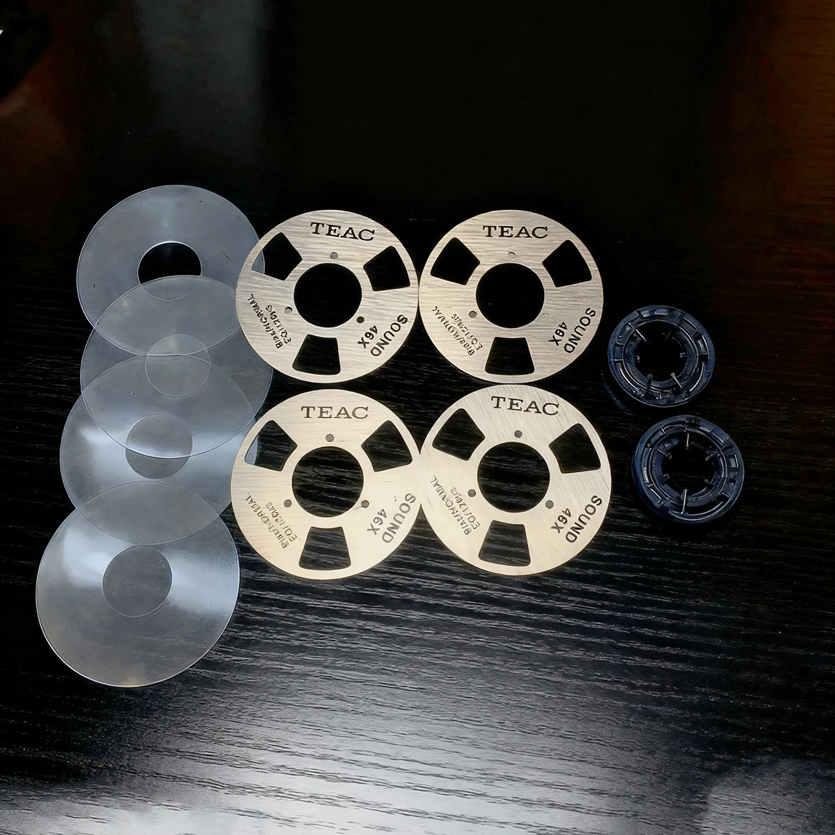 Aluminum Reel Set for Tape Recording 3 Aluminum Reel Set for Tape Recording - Image 3