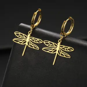 Stainless Steel Gold Dragonfly Earrings for Women 13 Sf1f3366b9d724dcd8bb5a89f1d039629q