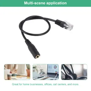 31cm Professional Audio Adapter Cable for Cisco Phones 11 Sf1f920f6ffe5434893144b1eb586c5c3M