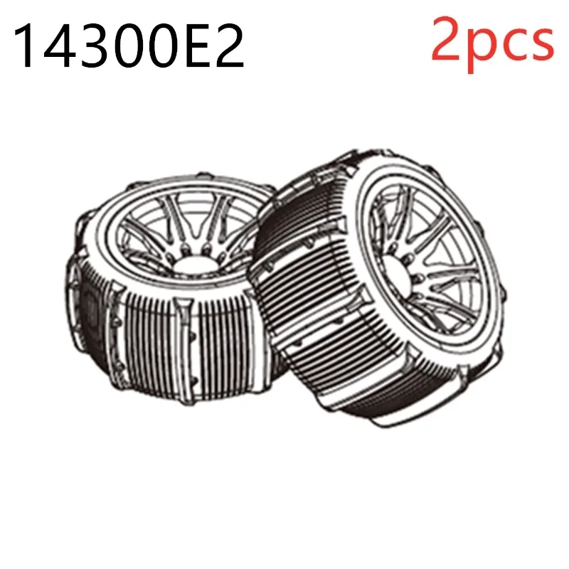 RC Car Upgrade Spare Parts Set for Models 14209 and 14210 8 RC Car Upgrade Spare Parts Set for Models 14209 and 14210 - Image 8