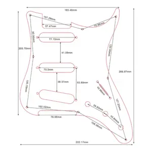 PRS SSS 8 Screw Pickguard Collection 15 Sf2249714b2634477bfa6d2b36eff9b9aX