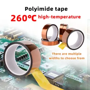 High-Temperature Polyimide Insulation Tape 33m