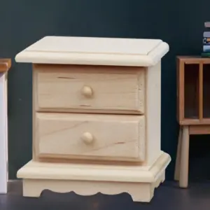 Dollhouse Bedside Table 1:12 Scale 9 Sf23b87f02a0d4d8e84d27f8c45a13527r