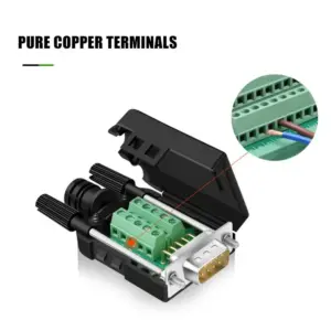 Solder-Free DB9 Connector for RS232 Devices 14 Sf244e169f37c4b0694189467bf472d80o