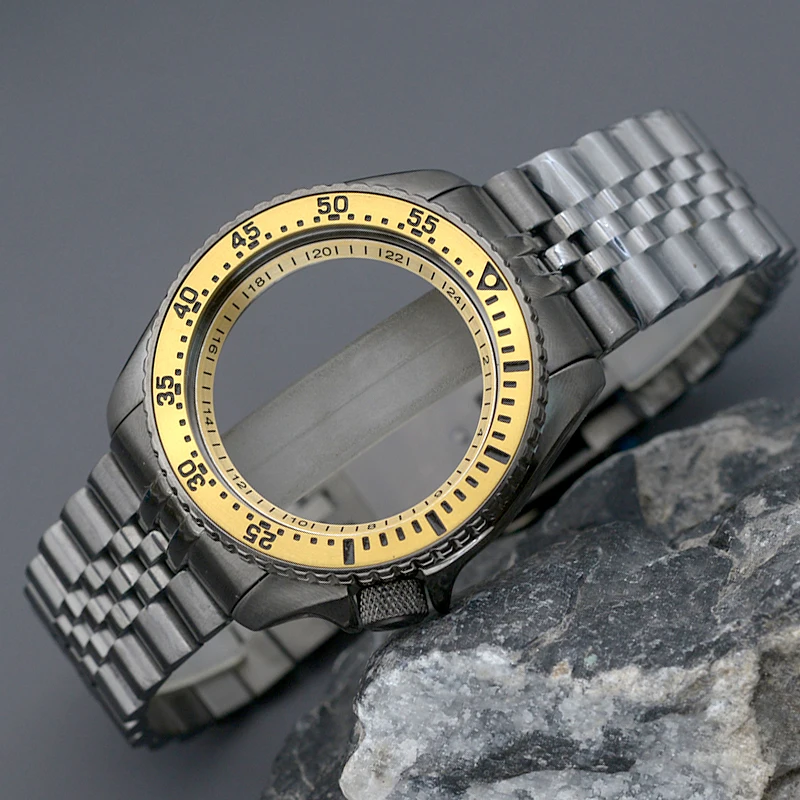 SKX007/009 Steel Dive Watch Case 41mm 6 SKX007/009 Steel Dive Watch Case 41mm - Image 6