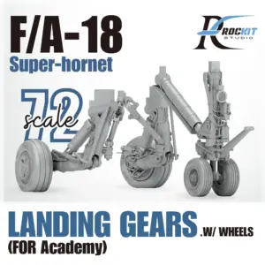 F/A-18 Super Hornet 1/72 Landing Gear Set 7 Sf251f9e711a74eb7a3d4fbd208740e4b5