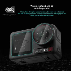 DJI Osmo Action 5 Pro Tempered Glass Screen Protectors Set 8 Sf2591f11da7f456681f443fe47a73a46S