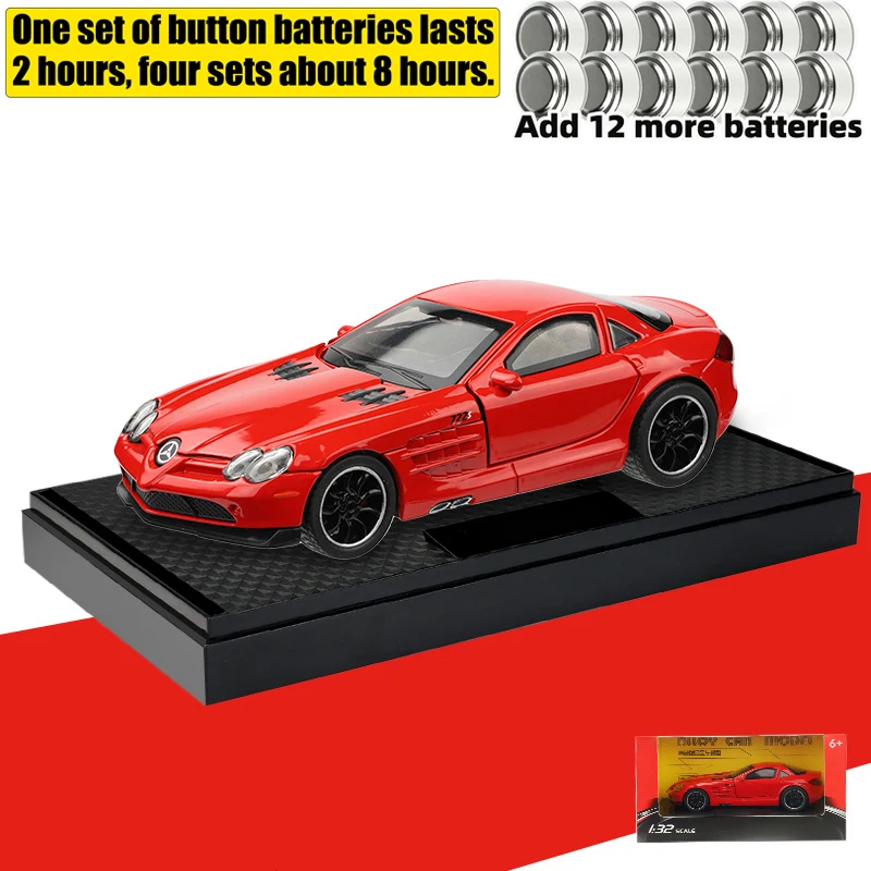 Mercedes-Benz SLR 722S Model Car 1:32 Alloy 8 Mercedes-Benz SLR 722S Model Car 1:32 Alloy - Image 8