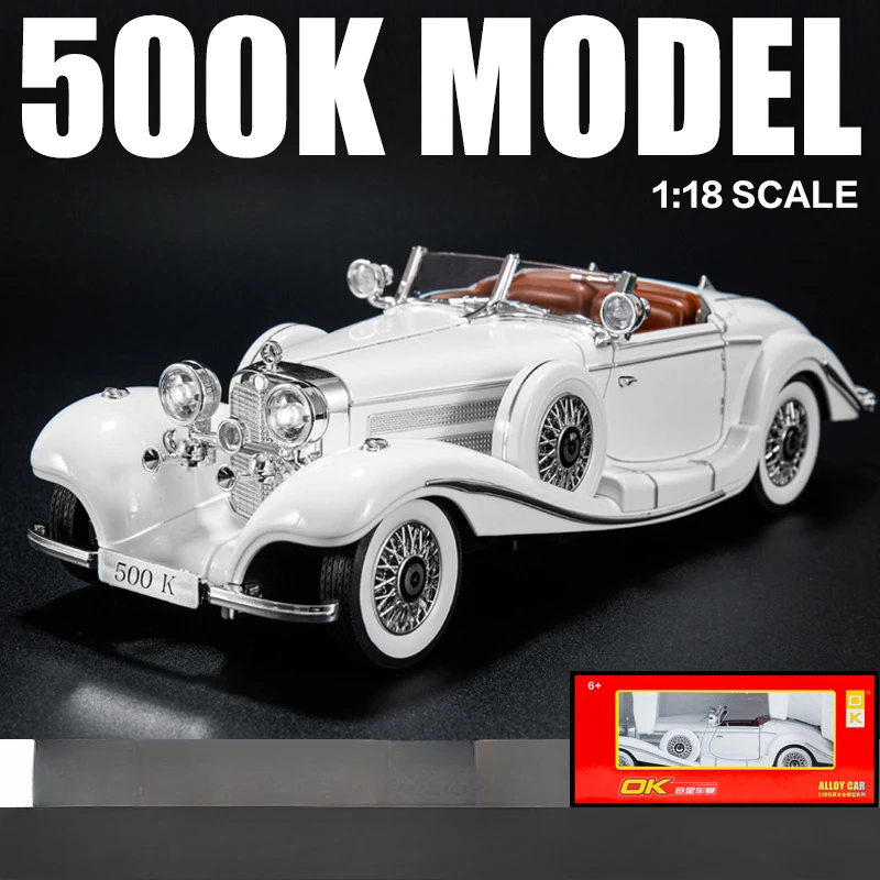 1936 Benz 500K 1:18 Diecast Model 7 1936 Benz 500K 1:18 Diecast Model - Image 7