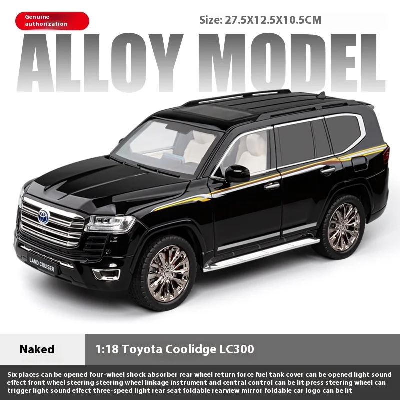 1:18 Scale Diecast Toyota Land Cruiser LC300 Model 8 1:18 Scale Diecast Toyota Land Cruiser LC300 Model - Image 8
