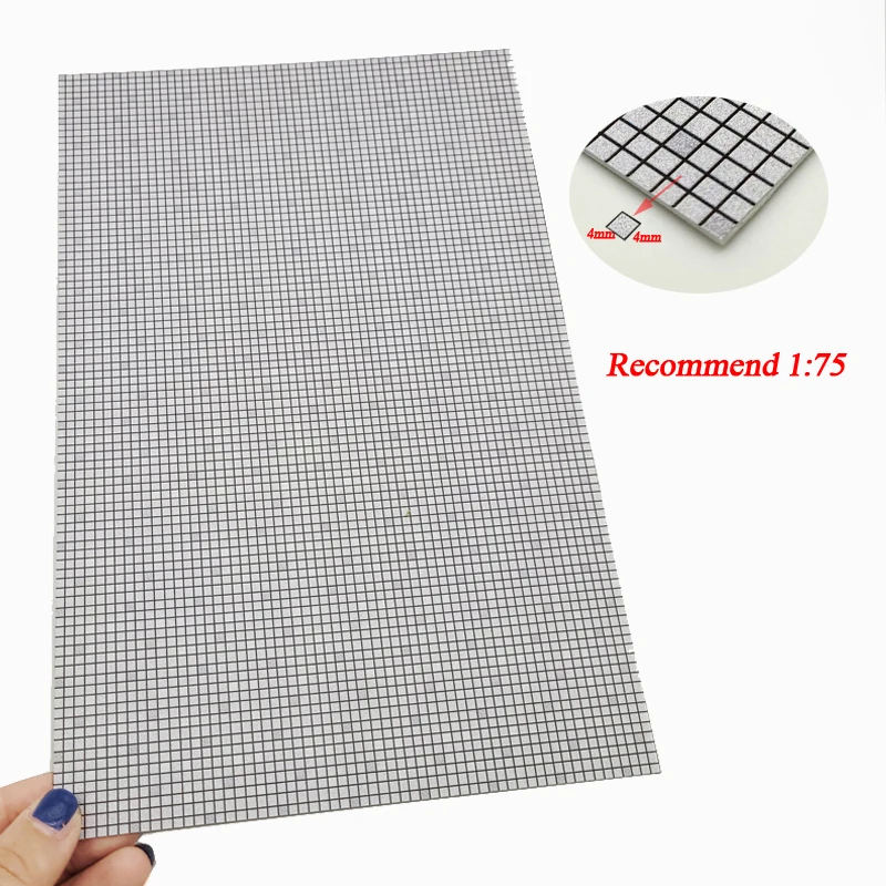 Miniature Gray Brick Wall Model for Dioramas 8 Miniature Gray Brick Wall Model for Dioramas - Image 8