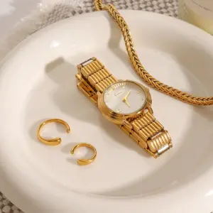 Minimalist Stainless Steel Gold Earclip Set for Women 11 Sf2bf474ebc7144c28ba4cf97bcf73d3ay