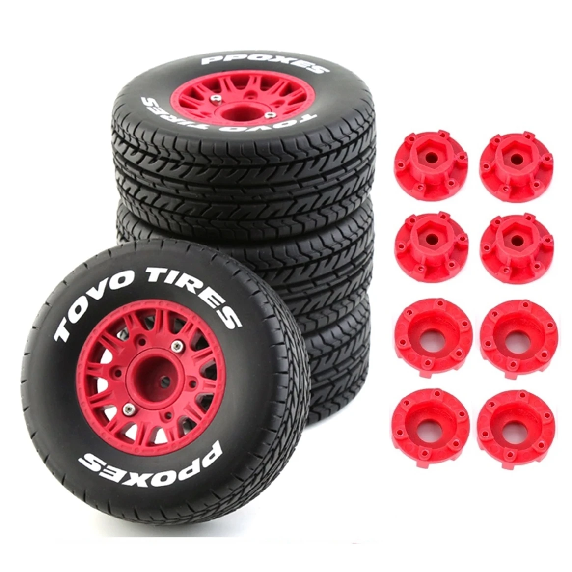 Off-Road RC Car Tires 113mm for 1/8-1/10 Scale Trucks 8 Off-Road RC Car Tires 113mm for 1/8-1/10 Scale Trucks - Image 8