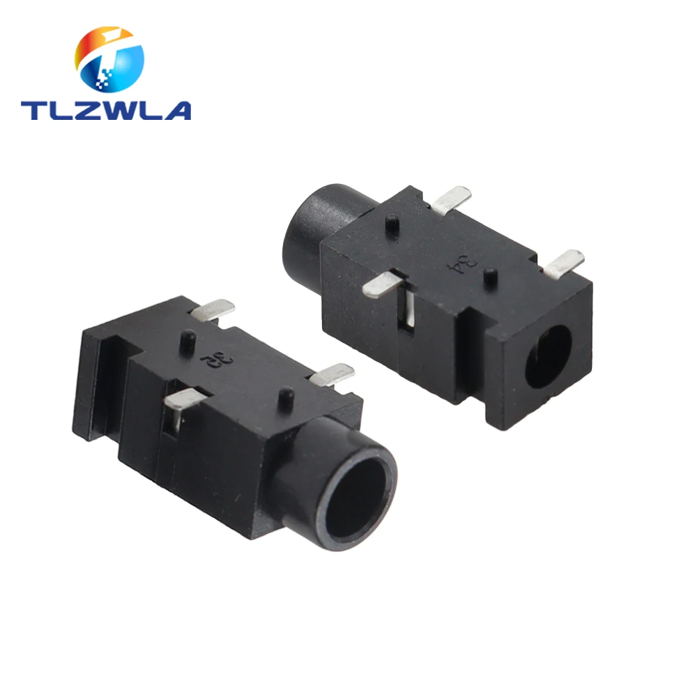 10PCS PJ-320 3.5mm Audio Jack Sockets for PCB 3 10PCS PJ-320 3.5mm Audio Jack Sockets for PCB - Image 3