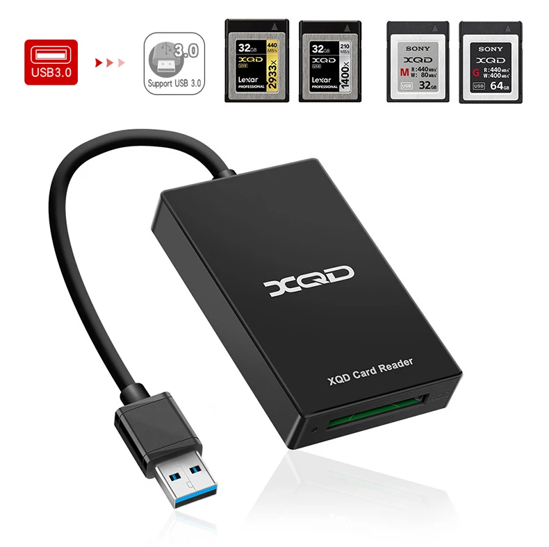 Dual-Slot XQD & SD Card Reader USB 3.0 10 Dual-Slot XQD & SD Card Reader USB 3.0 - Image 10