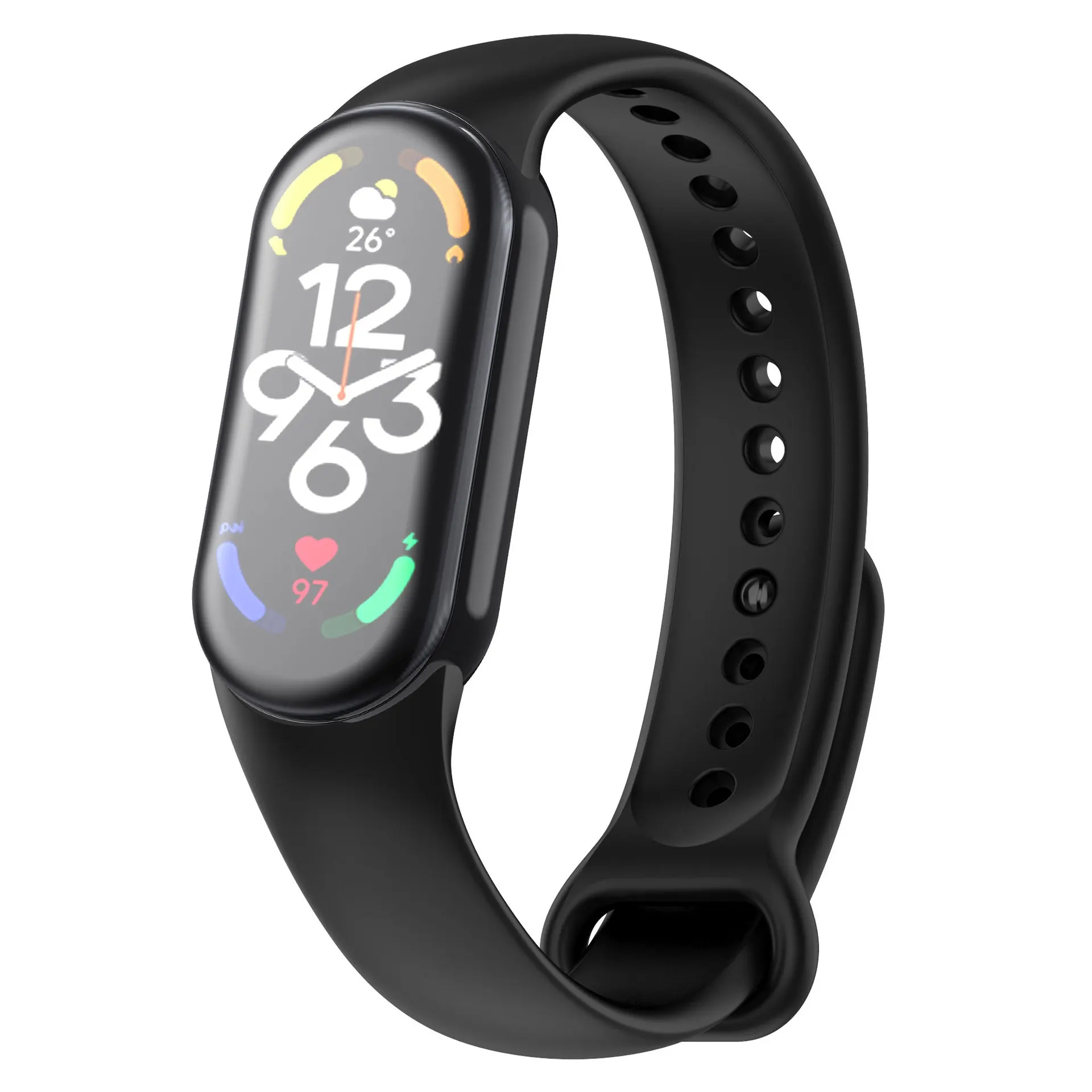 Silicone Strap for Xiaomi Mi Band 8, 9, 10 3 Silicone Strap for Xiaomi Mi Band 8, 9, 10 - Image 3