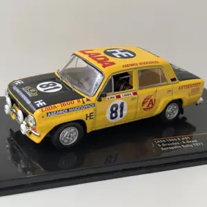 1977 Lada 1600 R Rally Car Model 1:43 Scale