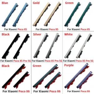 Vibrant Replacement Side Buttons for Xiaomi Poco X-Series 13 Sf34763dcc52d498fb060692bc50d16c0X