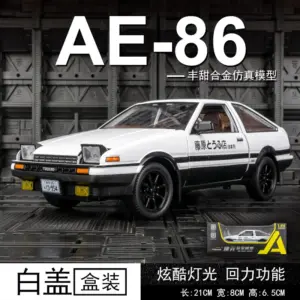 Toyota AE86 1/24 Alloy Car Model 12 Sf34b48a7b200415ca00015743380c37d6