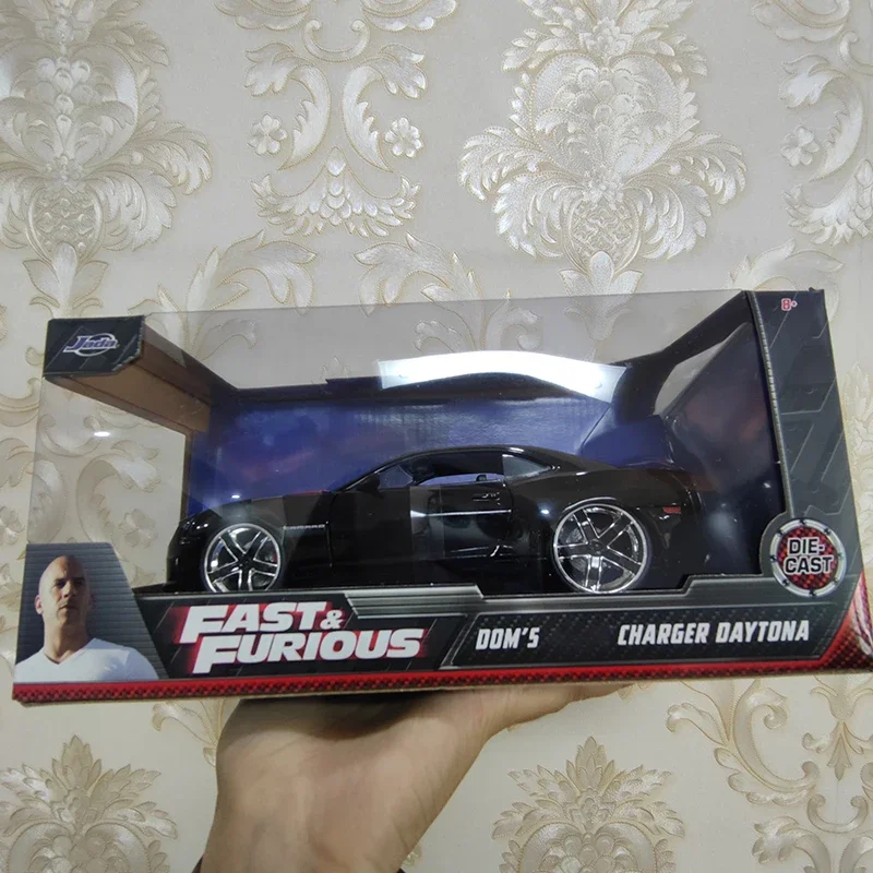 Black 1:24 Scale Diecast Charger Daytona Model 3 Black 1:24 Scale Diecast Charger Daytona Model - Image 3