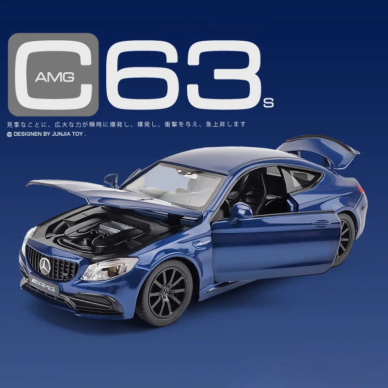 Mercedes-Benz C63 S AMG 1:32 Diecast Model 9 Mercedes-Benz C63 S AMG 1:32 Diecast Model - Image 9