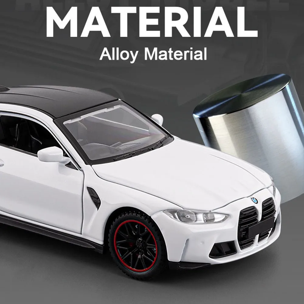 BMW M4 1:32 Scale Diecast Model Car 4 BMW M4 1:32 Scale Diecast Model Car - Image 4