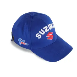 Suzuki Branded Adjustable Baseball Cap in Black/Blue 15 Sf3a86ac77bcd4ea4a7d7b0186f13d16es