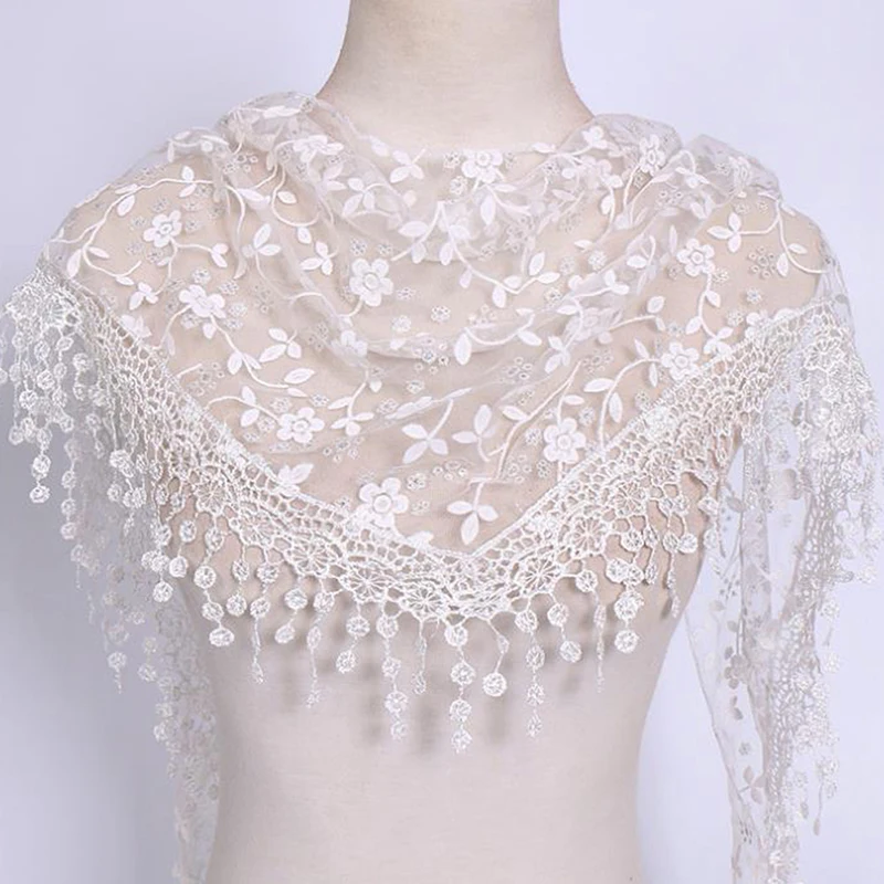 Vibrant Women's Triangle Wrap Scarf 7 Vibrant Women's Triangle Wrap Scarf - Image 7